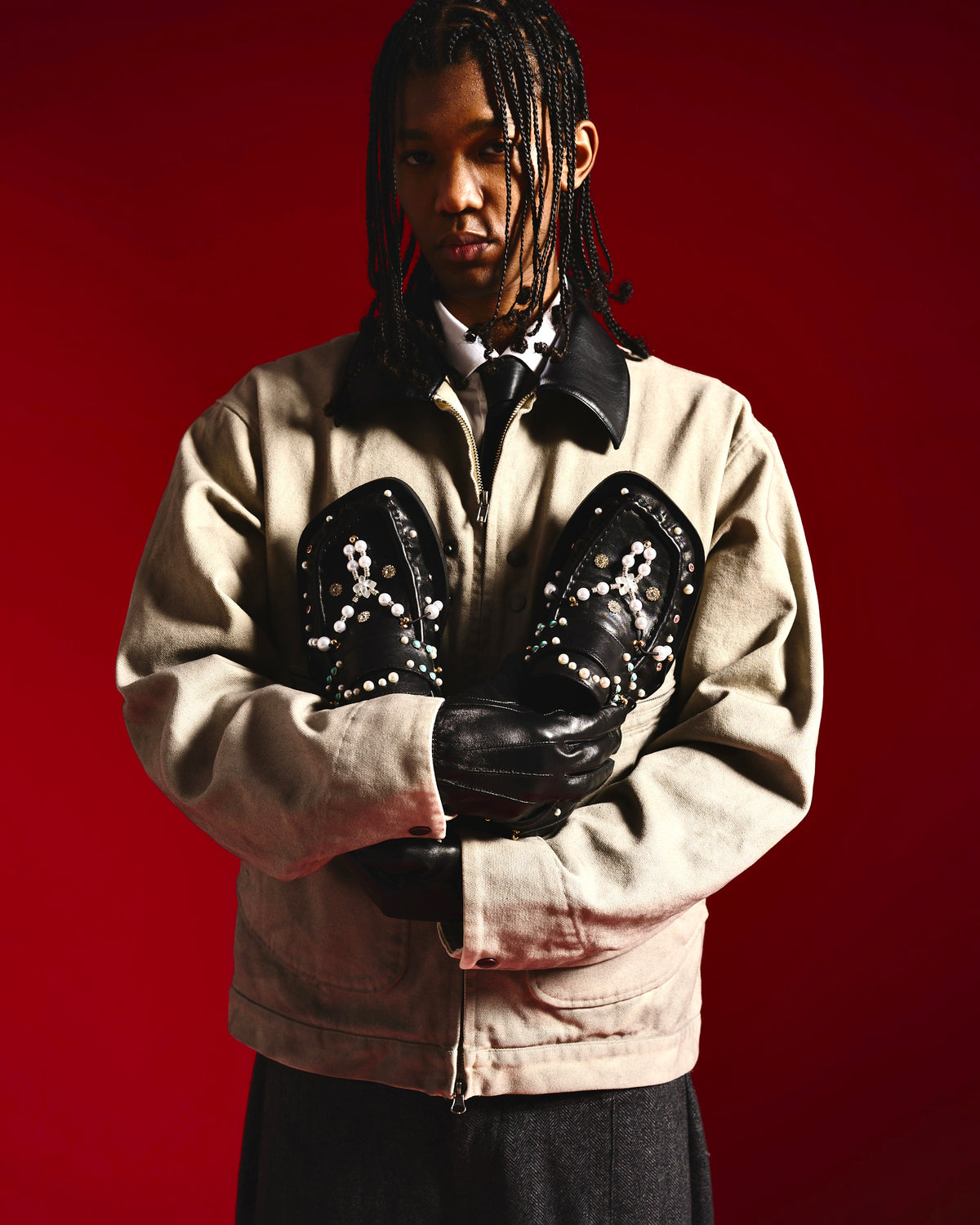 【CAMPHORWOOD x Vitamin Archive】$HINEE LEATHER LOAFERS