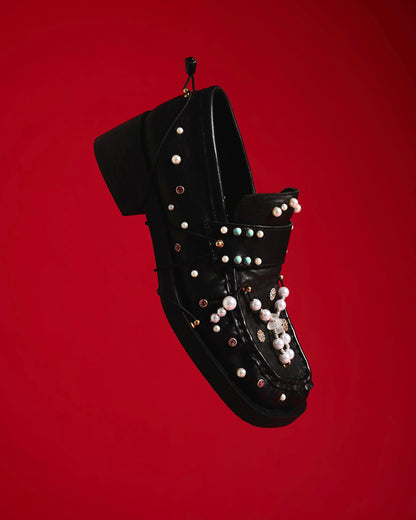 【CAMPHORWOOD x Vitamin Archive】$HINEE LEATHER LOAFERS