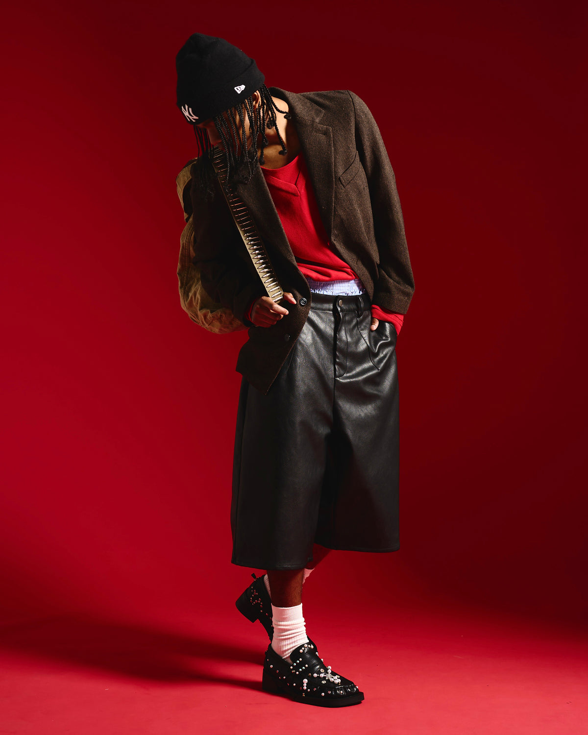 【CAMPHORWOOD x Vitamin Archive】$HINEE LEATHER LOAFERS