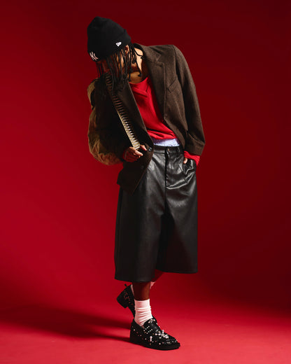 【CAMPHORWOOD x Vitamin Archive】$HINEE LEATHER LOAFERS