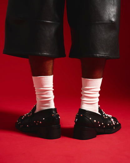 【CAMPHORWOOD x Vitamin Archive】$HINEE LEATHER LOAFERS