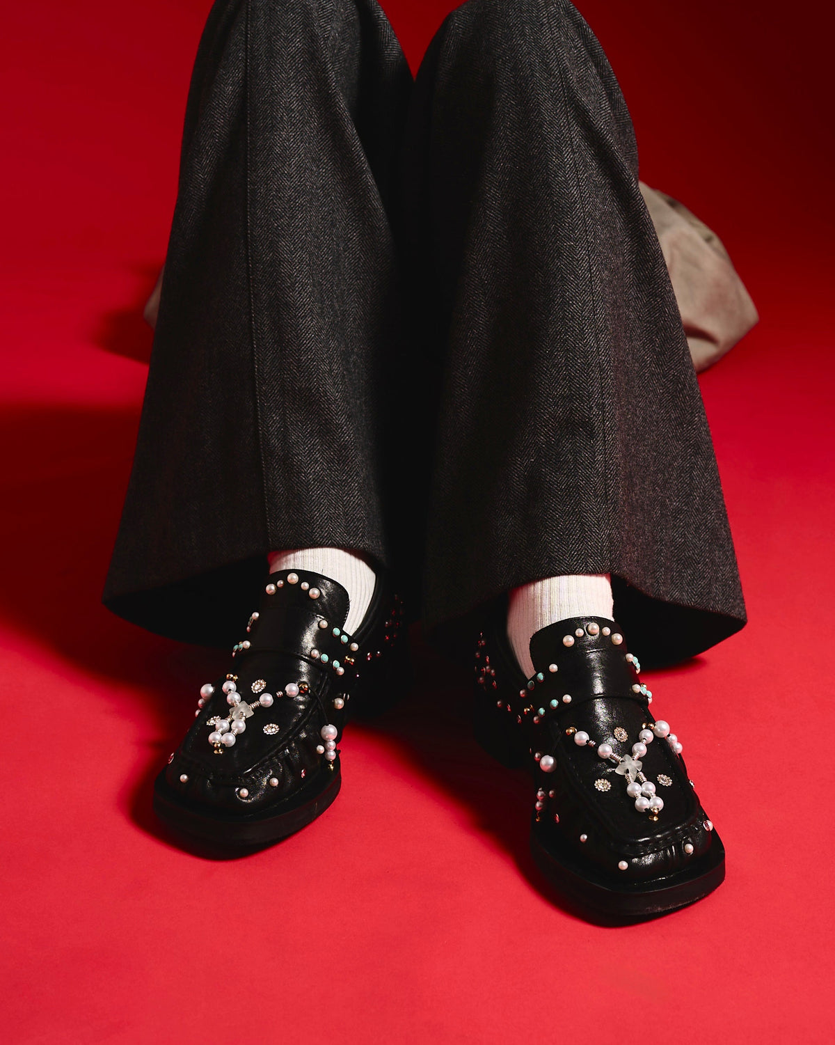 【CAMPHORWOOD x Vitamin Archive】$HINEE LEATHER LOAFERS