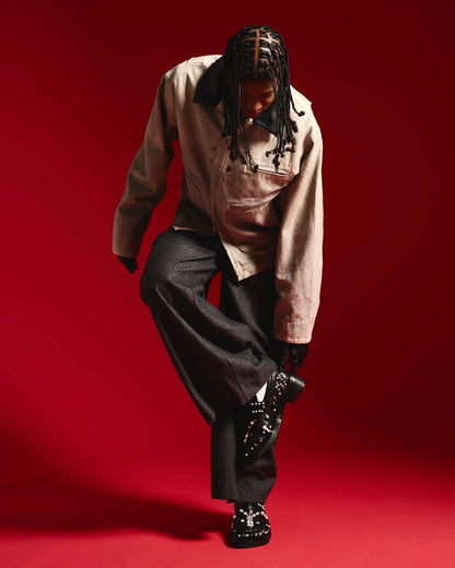 【CAMPHORWOOD x Vitamin Archive】$HINEE LEATHER LOAFERS