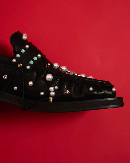 【CAMPHORWOOD x Vitamin Archive】$HINEE LEATHER LOAFERS
