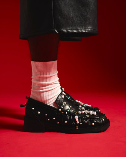 【CAMPHORWOOD x Vitamin Archive】$HINEE LEATHER LOAFERS