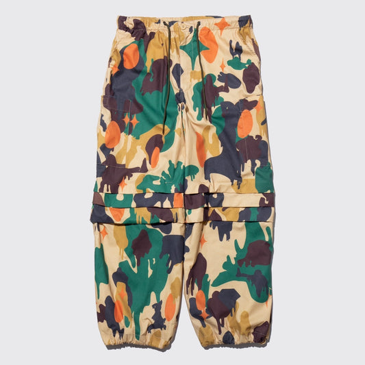 VITAMIN CAMO WIDE TROUSERS